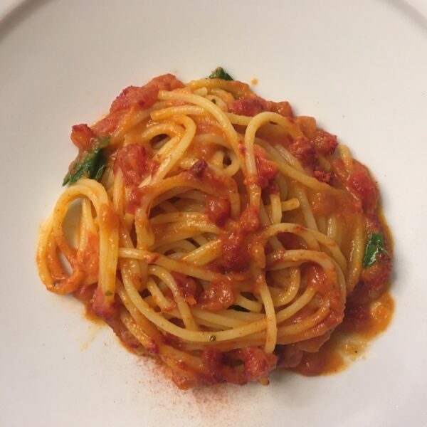 Pasta with “ragù” is the typical Sunday dish
